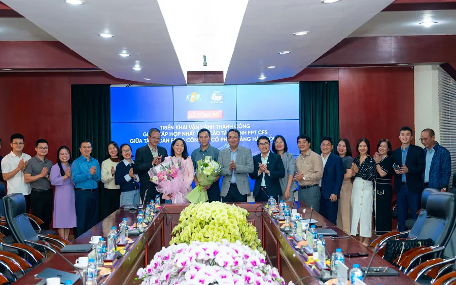 Lễ công bố triển khai vận hành thành công giải pháp FPT CFS với Cảng Hải Phòng