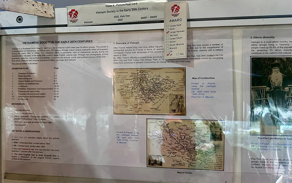 Việt Nam giành 2 giải Vàng tại Triển lãm Tem Năm nước 2025 tại Indonesia - Ảnh 3.