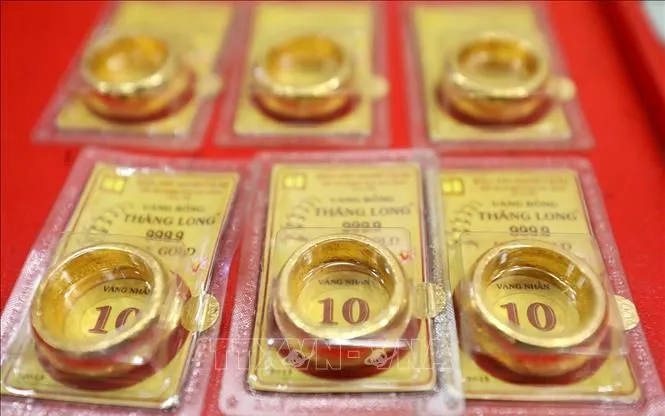 Giá vàng miếng trong nước chiều nay tăng thêm 700.000 đồng