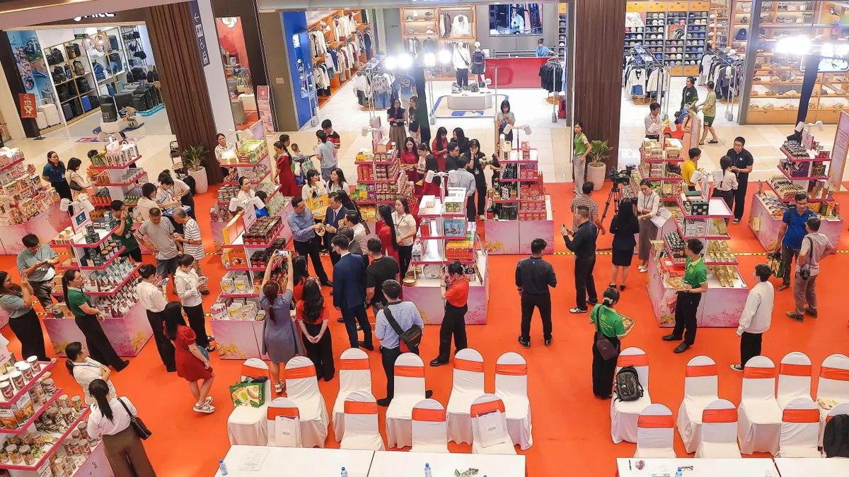 Giới thiệu nhiều sản phẩm OCOP địa phương tại Tuần lễ kết nối tiêu thụ hàng Việt- Ảnh 1.