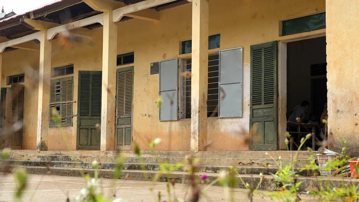 Gió lạnh vùng cao và mong ước một điểm trường kiên cố cho học trò Bản Hịa - Ảnh 1.