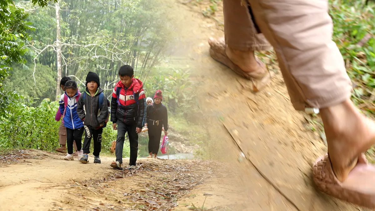 Gió lạnh vùng cao và mong ước một điểm trường kiên cố cho học trò Bản Hịa - Ảnh 3.