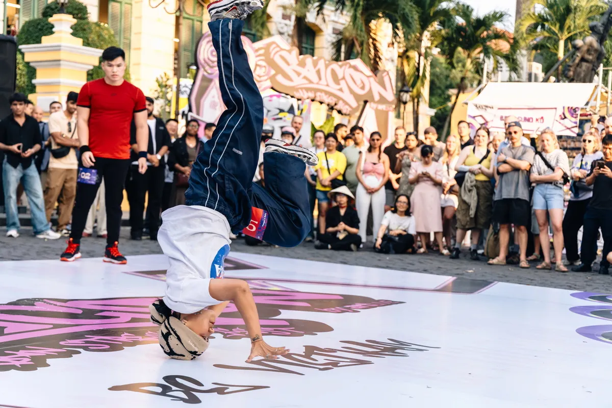 Giới trẻ kết nối bản sắc Việt qua nghệ thuật đường phố - Ảnh 3.