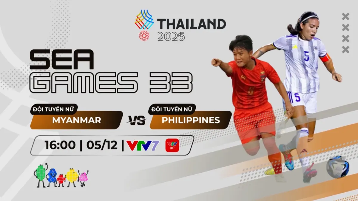 Lịch thi đấu và trực tiếp bóng đá SEA Games 33 hôm nay 5/12 trên VTV: ĐT nữ Việt Nam gặp Malaysia   - Ảnh 2.