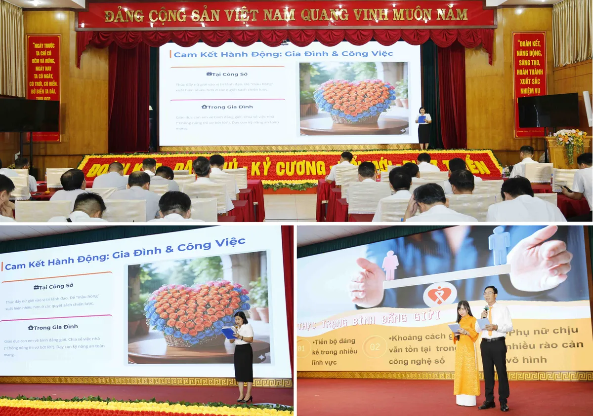 Binh đoàn 20 tuyên truyền pháp luật, hành động vì bình đẳng giới - Ảnh 3.