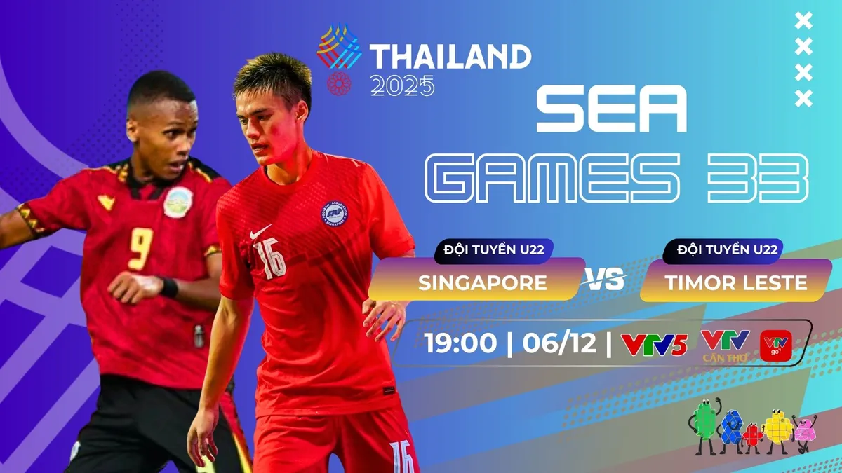 Lịch thi đấu và trực tiếp bóng đá SEA Games 33 hôm nay 6/12 trên VTV: Chờ đợi U22 Lào đấu U22 Malaysia - Ảnh 2.