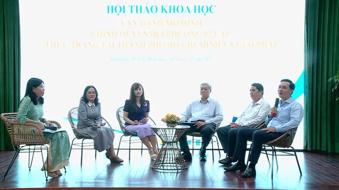 TP Hồ Chí Minh bàn giải pháp vận hành hiệu quả chính quyền địa phương hai cấp - Ảnh 2.