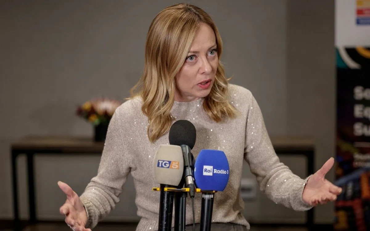 Thủ tướng Italy Giorgia Meloni (Ảnh: AFP)
