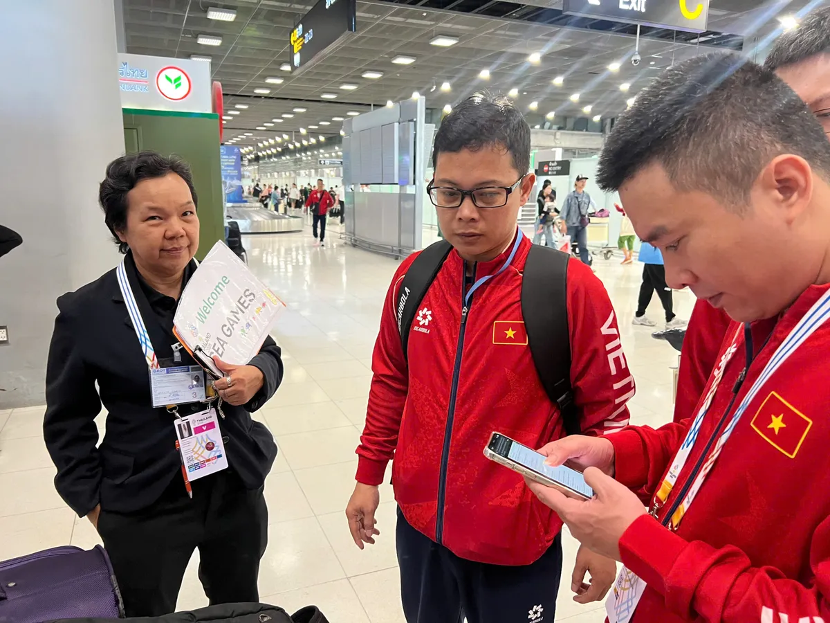 Đo&agrave;n Thể thao Việt Nam tới Th&aacute;i Lan, sẵn s&agrave;ng chinh phục SEA Games 33- Ảnh 3.