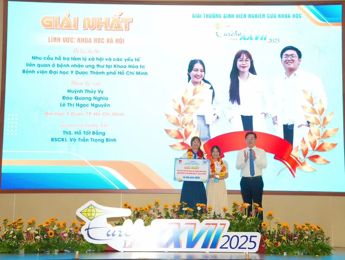 192 đề tài nghiên cứu khoa học được vinh danh tại lễ trao giải Euréka 2025 - Ảnh 2.