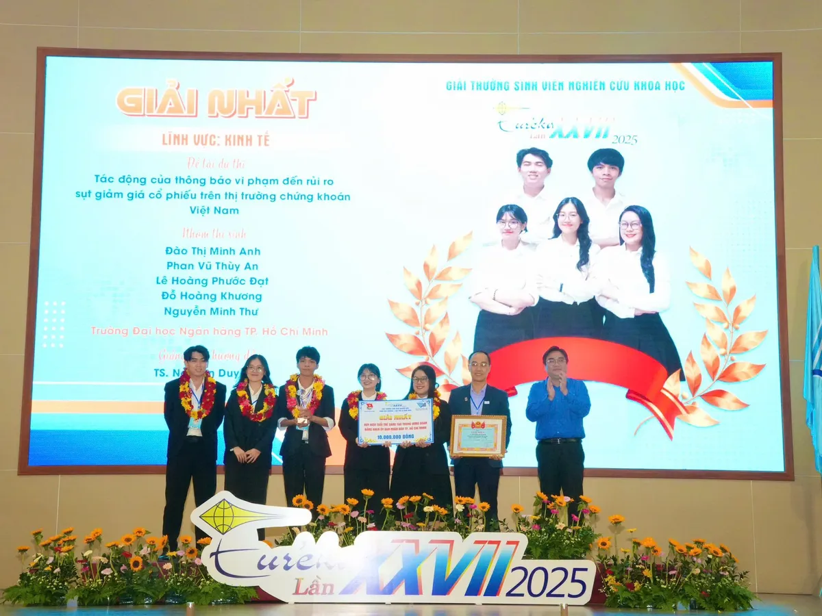 192 đề tài nghiên cứu khoa học được vinh danh tại lễ trao giải Euréka 2025 - Ảnh 3.