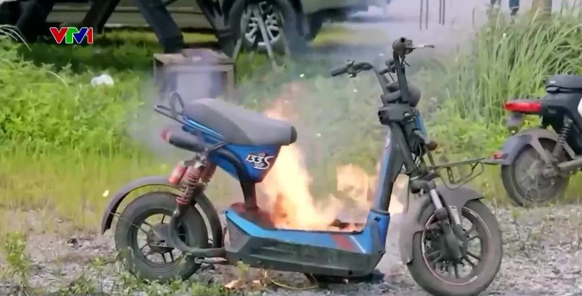 Cách xử lý đám cháy pin xe điện - Ảnh 2.