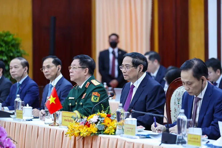 Việt Nam-Campuchia phấn đấu đưa kim ngạch thương mại sớm đạt 20 tỷ USD - Ảnh 1.