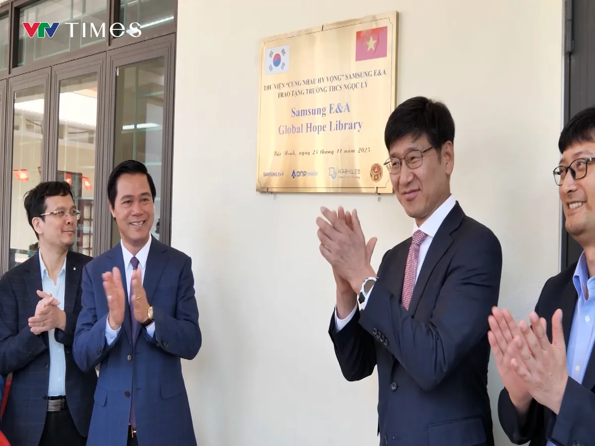 "Thư viện hy vọng" lan tỏa văn hóa đọc cho các em học sinh- Ảnh 2.