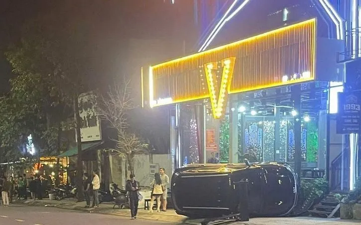 Hiện trường xảy ra vụ va chạm