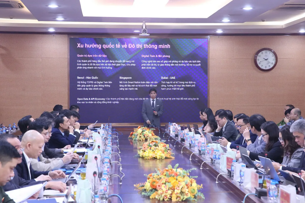 4 lớp kiến trúc hiện đại xây dựng Dự thảo Đề án phát triển đô thị thông minh Thành phố Hà Nội - Ảnh 4.