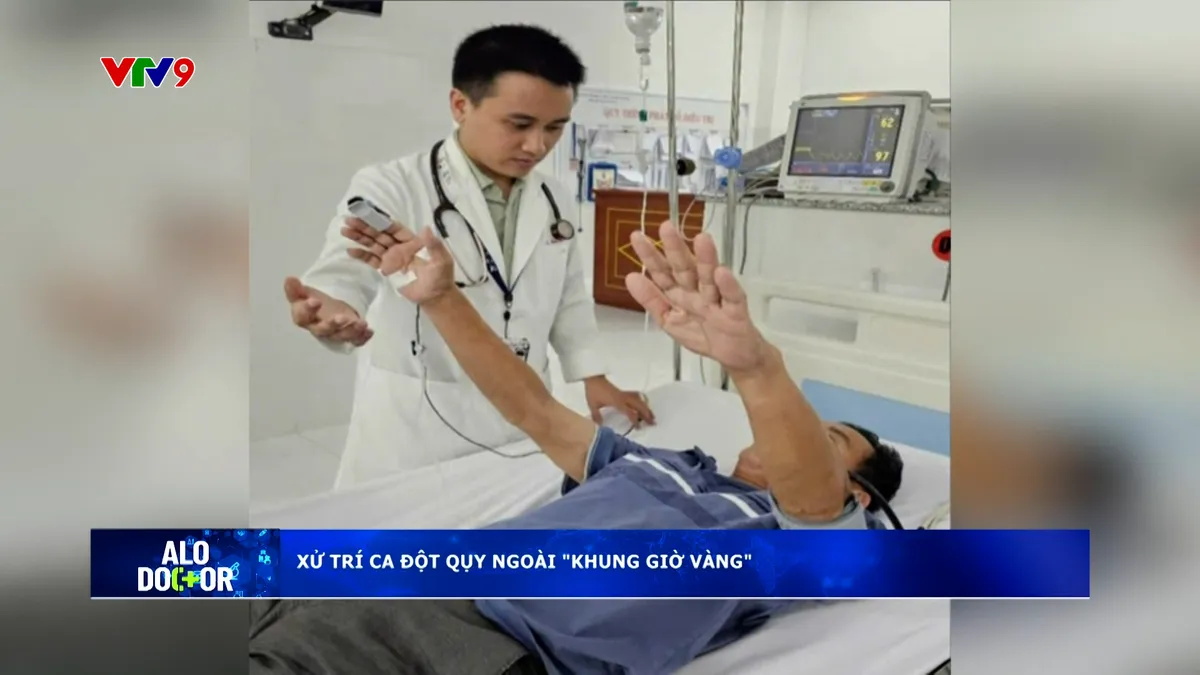 Alo Doctor (09/12/2025): Xử trí ca đột quỵ ngoài "khung giờ vàng"