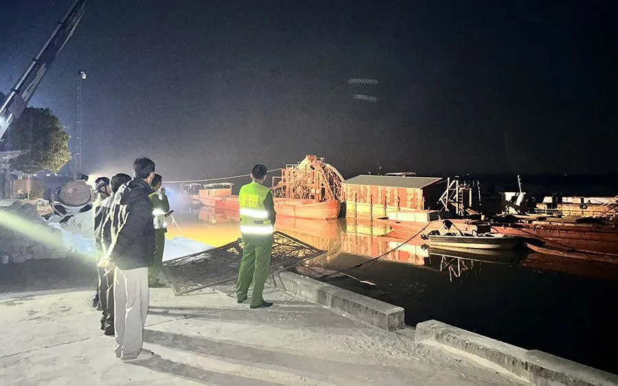 Công an xã Hưng Nguyên Nam đã chủ động phối hợp các lực lượng liên quan tổ chức tuần tra kiểm soát, phát hiện, xử lý nghiêm theo quy định. Ảnh: CACC