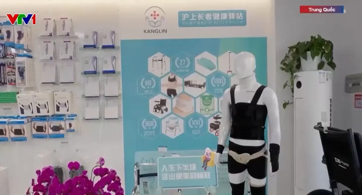 Nở rộ dịch vụ cho thuê robot phục vụ người cao tuổi tại Trung Quốc - Ảnh 1.