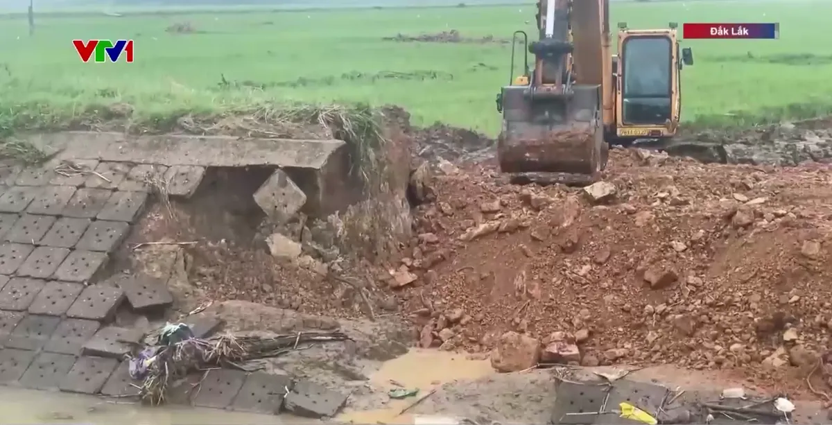 Nỗ lực khôi phục hệ thống thủy lợi sau lũ ở Đắk Lắk - Ảnh 1.