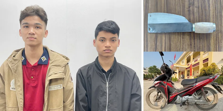 Dùng dao khống chế tài xế xe ôm trong đêm, hai đối tượng sa lưới sau 24 giờ - Ảnh 1.