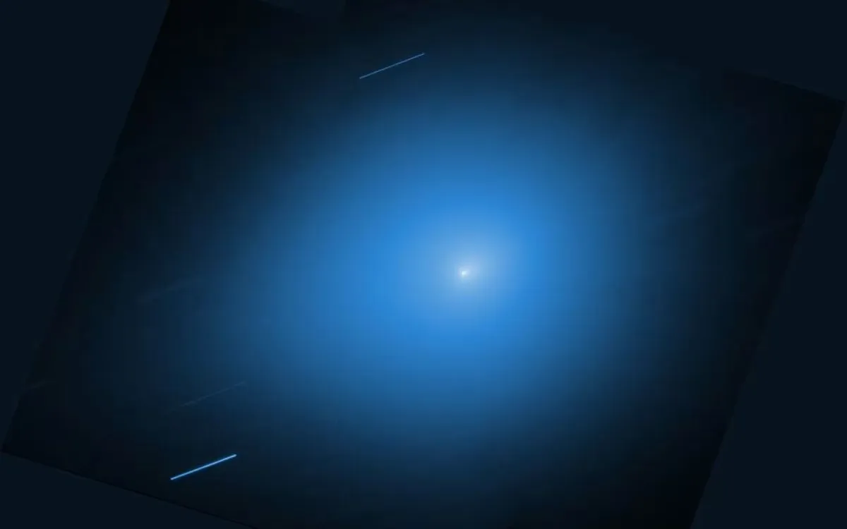 Kính viễn vọng Hubble quan sát sao chổi liên sao 3I/ATLAS lần thứ 2 vào ngày 30/11 (Ảnh: NASA, ESA, STScI)