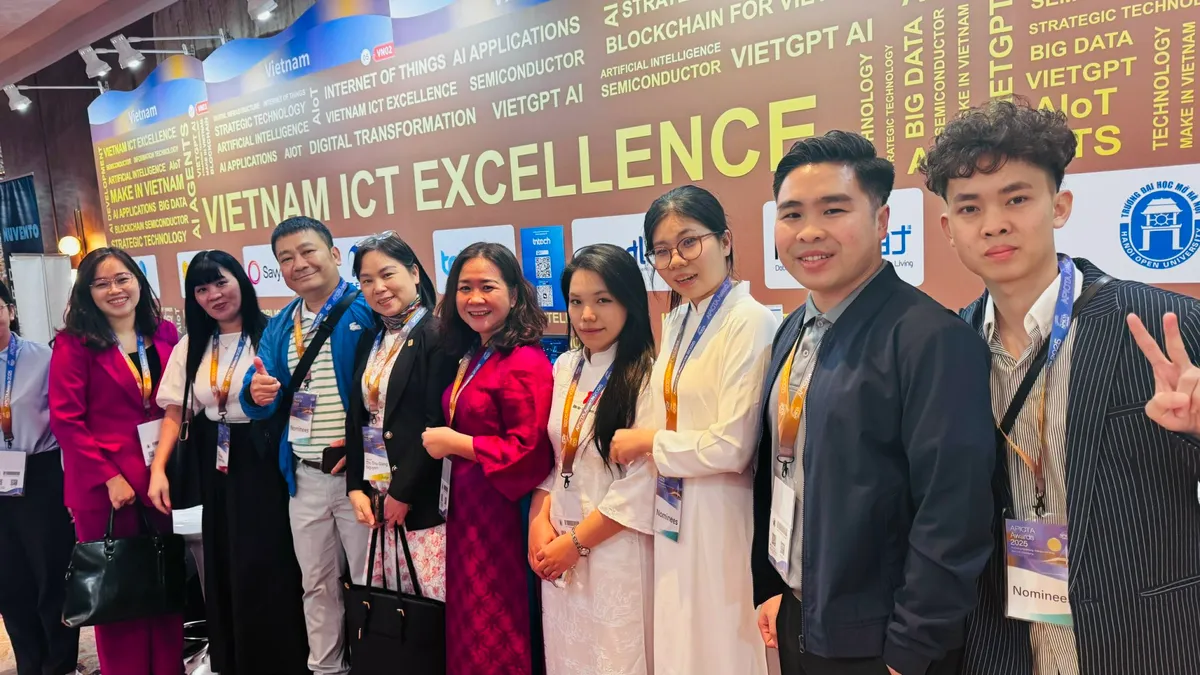 Vietnam mencapai keputusan tinggi di APICTA 2025 - Foto 1.