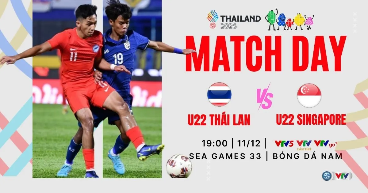 Lịch thi đấu và trực tiếp bóng đá SEA Games 33 hôm nay (11/12) trên VTV: Tâm điểm U22 Việt Nam, ĐT nữ Việt Nam    - Ảnh 2.