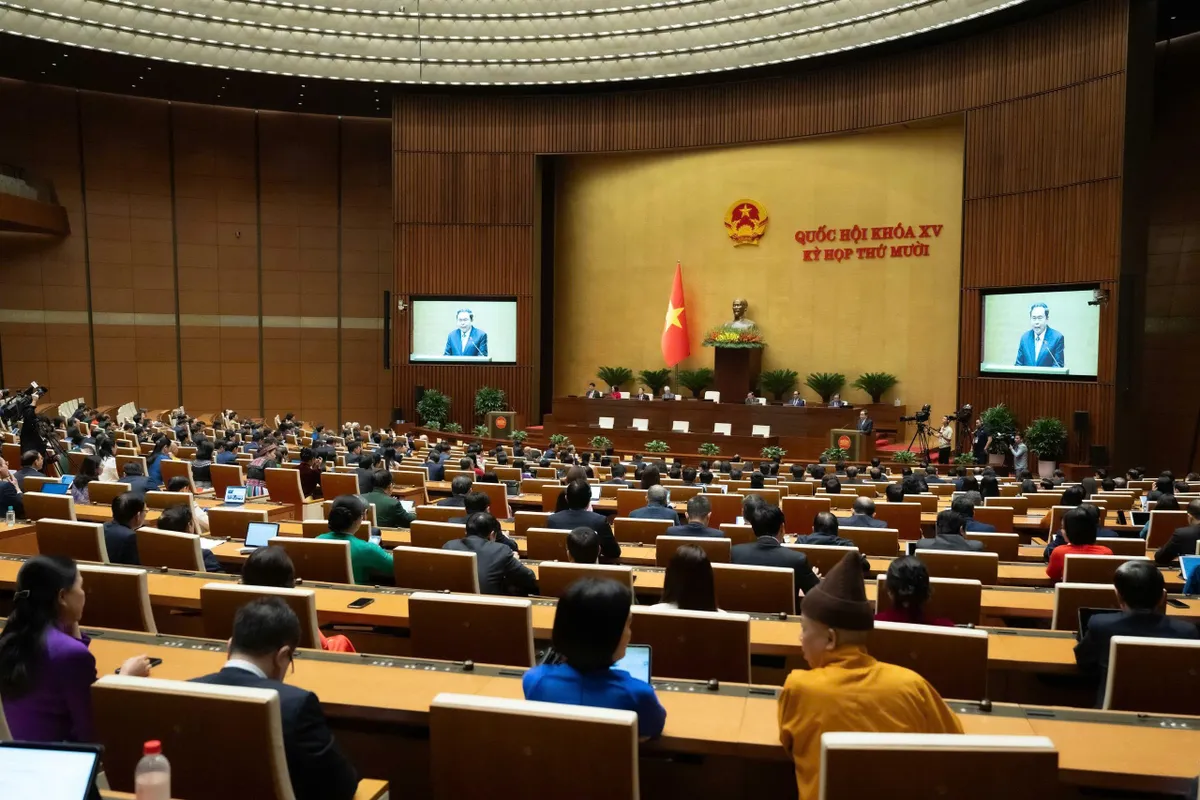 Quang cảnh phiên bế mạc.