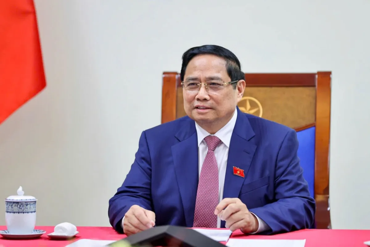 Thủ tướng Phạm Minh Ch&iacute;nh điện đ&agrave;m với Tổng Gi&aacute;m đốc Tập đo&agrave;n Rosatom - Ảnh 2.
