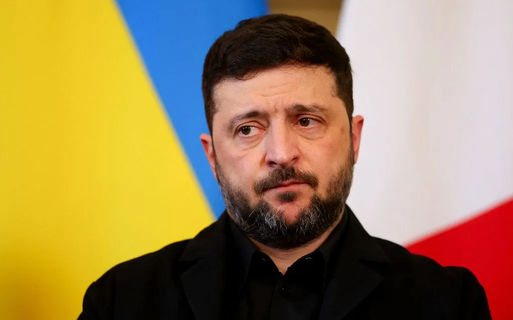 Tổng thống Ukraine Zelensky (Ảnh: AP)
