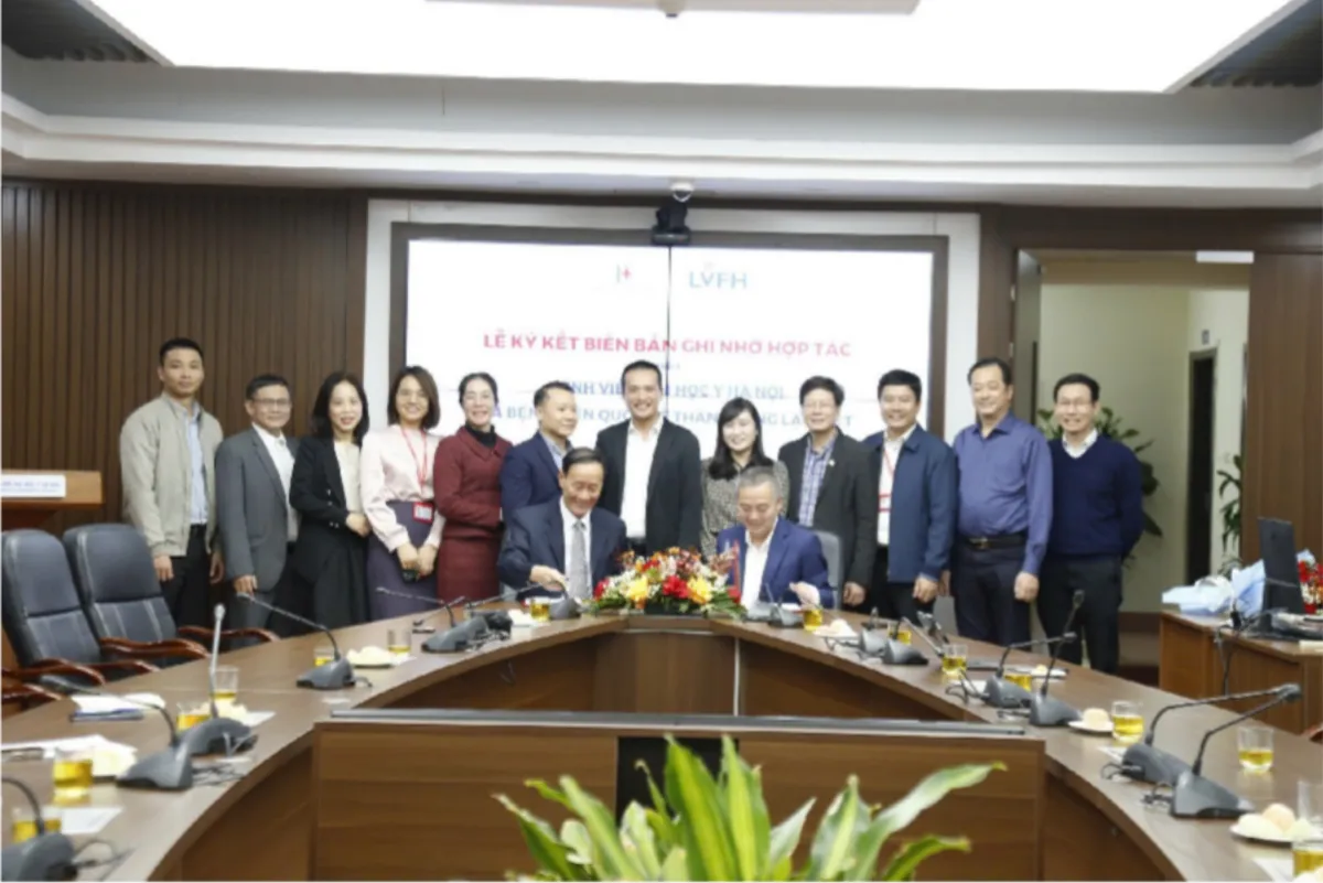 Bệnh viện Đại học Y Hà Nội và Bệnh viện Thăng Long Lạc Việt hợp tác chuyên môn- Ảnh 1. Bệnh viện Đại học Y Hà Nội và Bệnh viện Thăng Long Lạc Việt hợp tác chuyên môn- Ảnh 1.