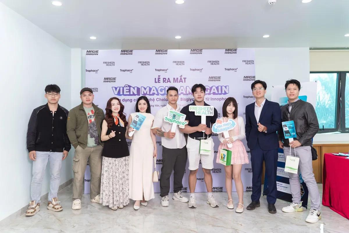 Fresheen Health–Traphaco CNC ra mắt Magie Amagain - Ảnh 1.