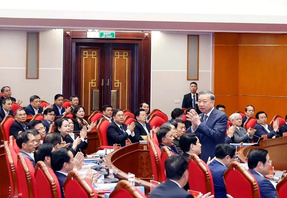 Tổng Bí thư Tô Lâm chủ trì Hội nghị tổng kết công tác phòng, chống tham nhũng, lãng phí, tiêu cực - Ảnh 2.