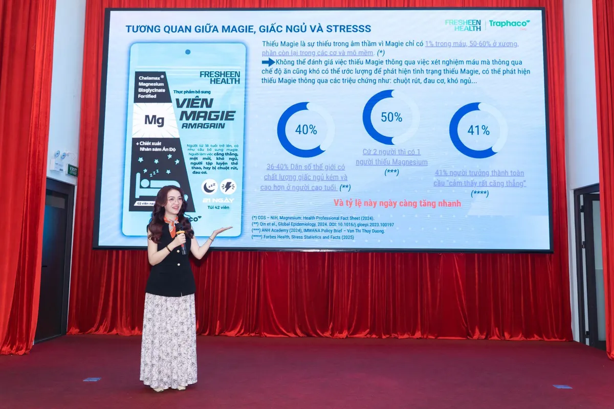 Fresheen Health–Traphaco CNC ra mắt Magie Amagain - Ảnh 3.