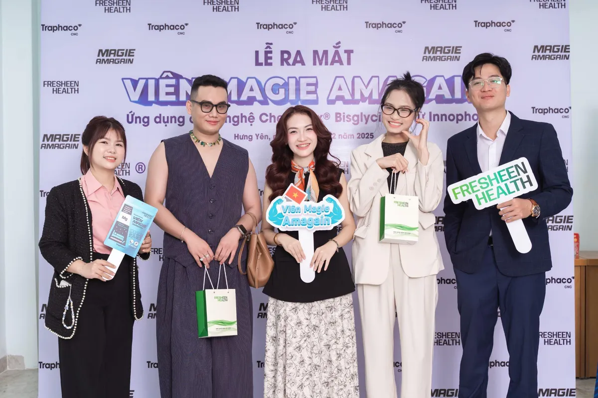 Fresheen Health–Traphaco CNC ra mắt Magie Amagain - Ảnh 2.