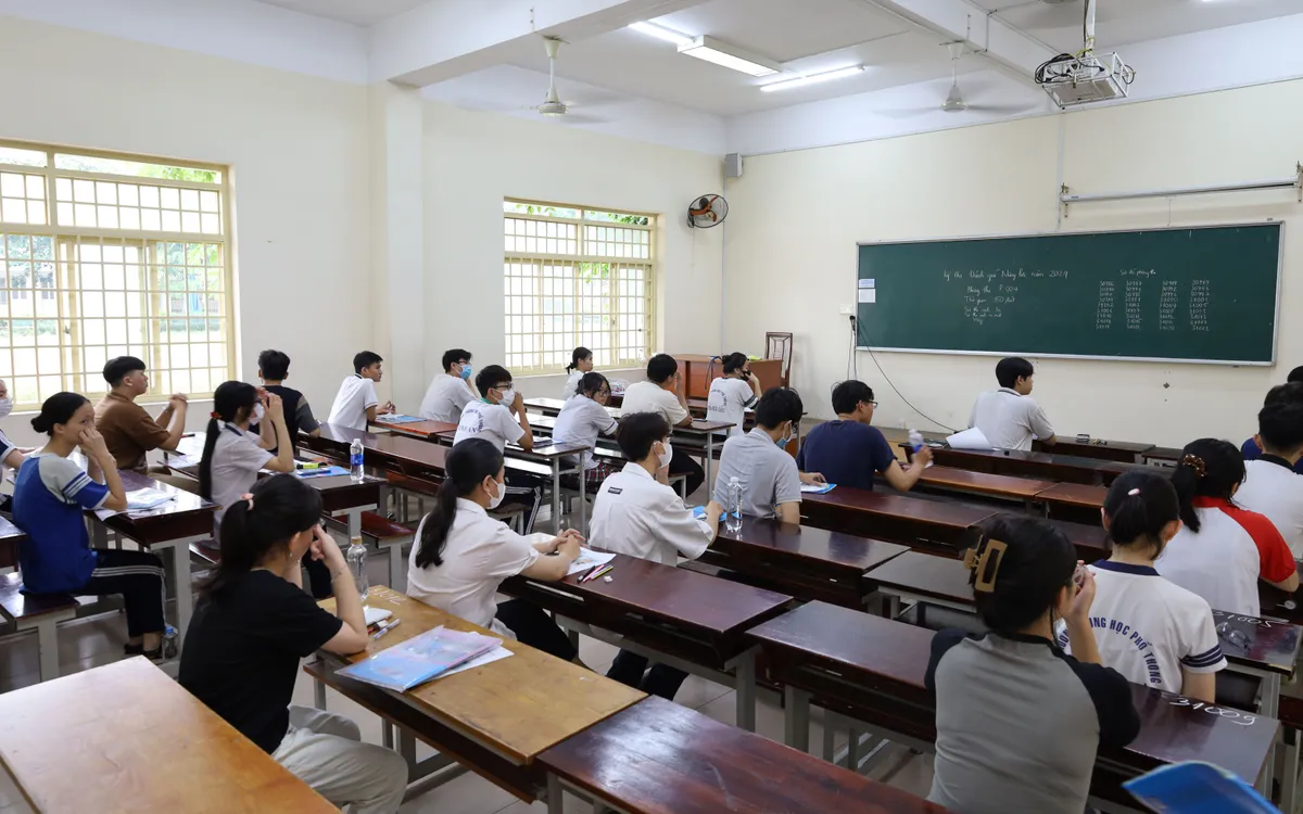 Thí sinh thi Đánh giá năng lực tại ĐHQG TP Hồ Chí Minh