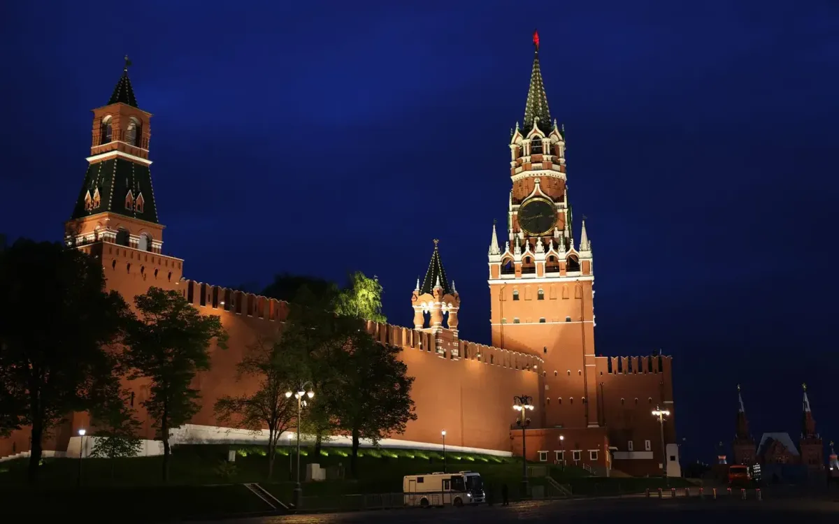 Điện Kremlin tại thủ đô Moscow nhìn từ bên ngoài vào ngày 3/5/2023 (Ảnh: Getty Images)