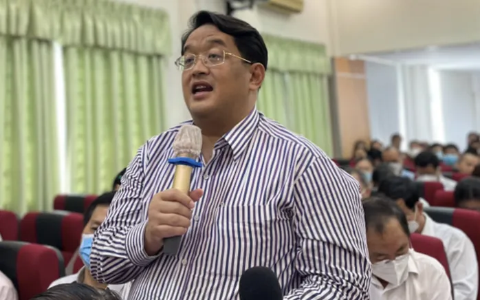 Bị cáo Huỳnh Nguyễn Lộc khi chưa bị khởi tố. Ảnh: TTXVN