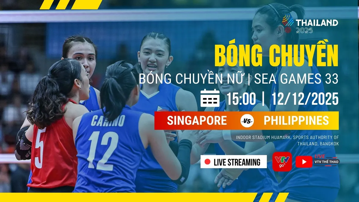 Lịch thi đấu và trực tiếp bóng chuyền nữ SEA Games 33 hôm nay 12/12: Nữ Việt Nam gặp Indonesia - Ảnh 2.