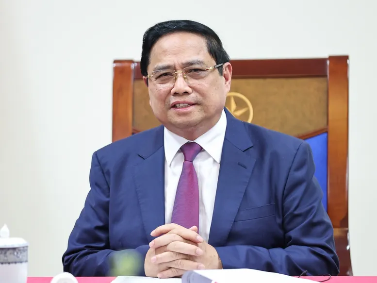 Thủ tướng Phạm Minh Chính điện đàm với Thủ tướng Malaysia - Ảnh 1.