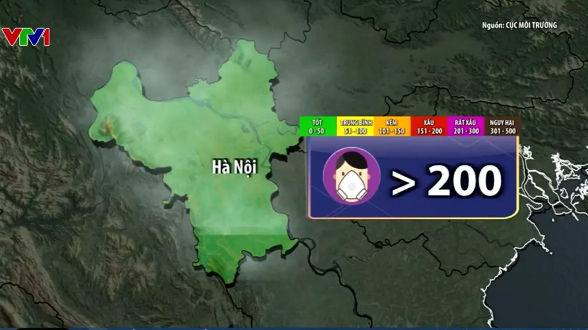 Không khí ô nhiễm bao trùm, Hà Nội kích hoạt loạt giải pháp cấp bách- Ảnh 1. Không khí ô nhiễm bao trùm, Hà Nội kích hoạt loạt giải pháp cấp bách- Ảnh 1.