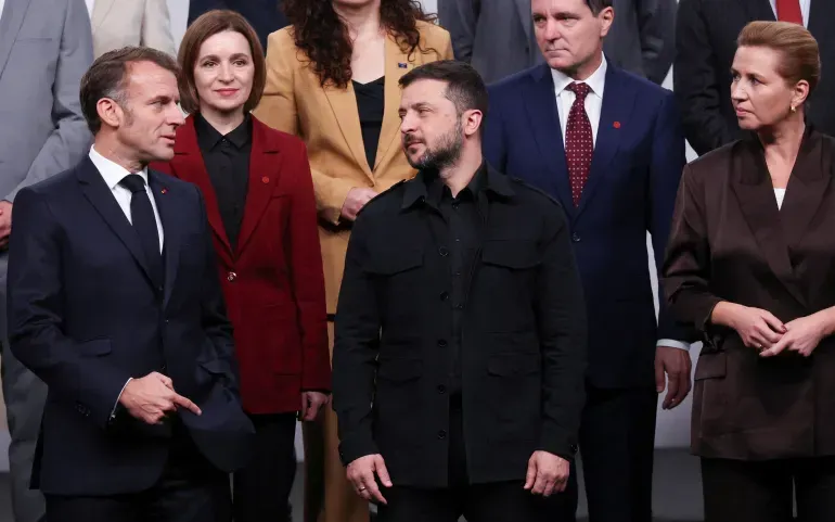 Các nhà lãnh đạo EU cam kết sẽ hỗ trợ Ukraine cho đến khi xung đột kết thúc (Ảnh: AFP)