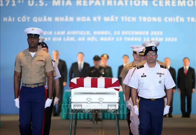 Hồi hương h&agrave;i cốt qu&acirc;n nh&acirc;n Hoa Kỳ mất t&iacute;ch trong chiến tranh Việt Nam  - Ảnh 1.