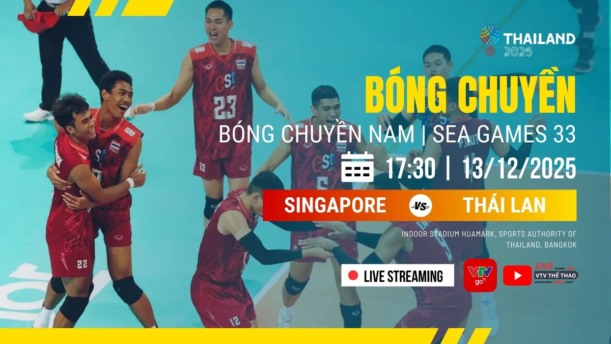 Lịch thi đấu và trực tiếp bóng chuyền nam SEA Games 33 hôm nay, 13/12: ĐT Việt Nam gặp tuyển Lào - Ảnh 2.