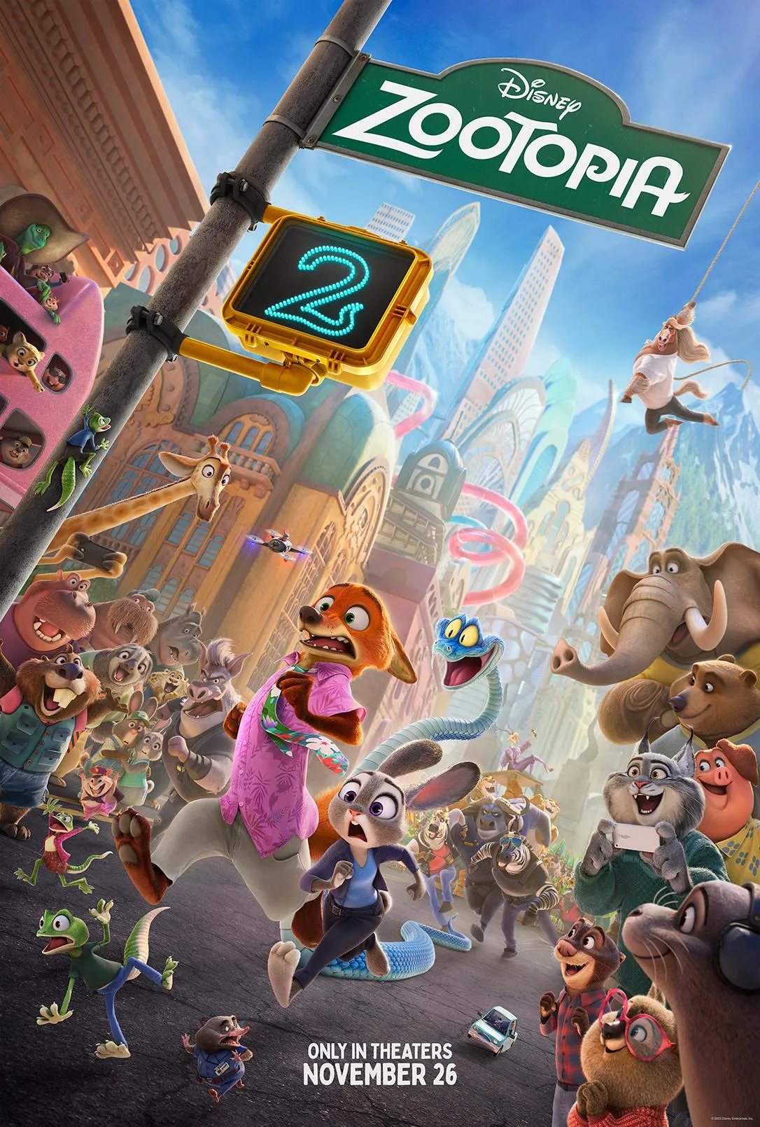 Thế giới "phát cuồng" vì cặp đôi đồng nghiệp của Zootopia 2, cột mốc tỷ đô đã bị chinh phục - Ảnh 1.