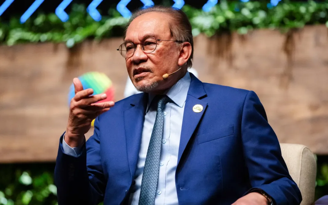 Thủ tướng Malaysia Anwar Ibrahim (Ảnh: Bloomberg)
