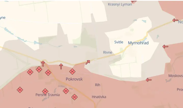 Nga triển khai th&ecirc;m qu&acirc;n dự bị gần th&agrave;nh phố Pokrovsk v&agrave; Myrnohrad ở Donetsk - Ảnh 1.