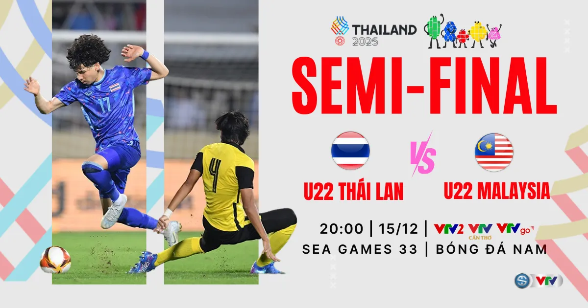 Lịch thi đấu và trực tiếp bán kết bóng đá nam SEA Games 33: U22 Việt Nam gặp U22 Philippines - Ảnh 2.