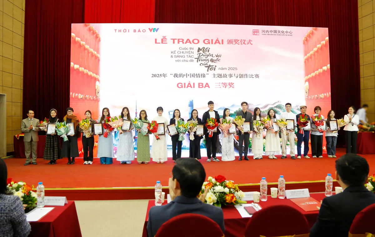 Trao giải cuộc thi Mối duy&ecirc;n với Trung Quốc của t&ocirc;i năm 2025- Ảnh 3.